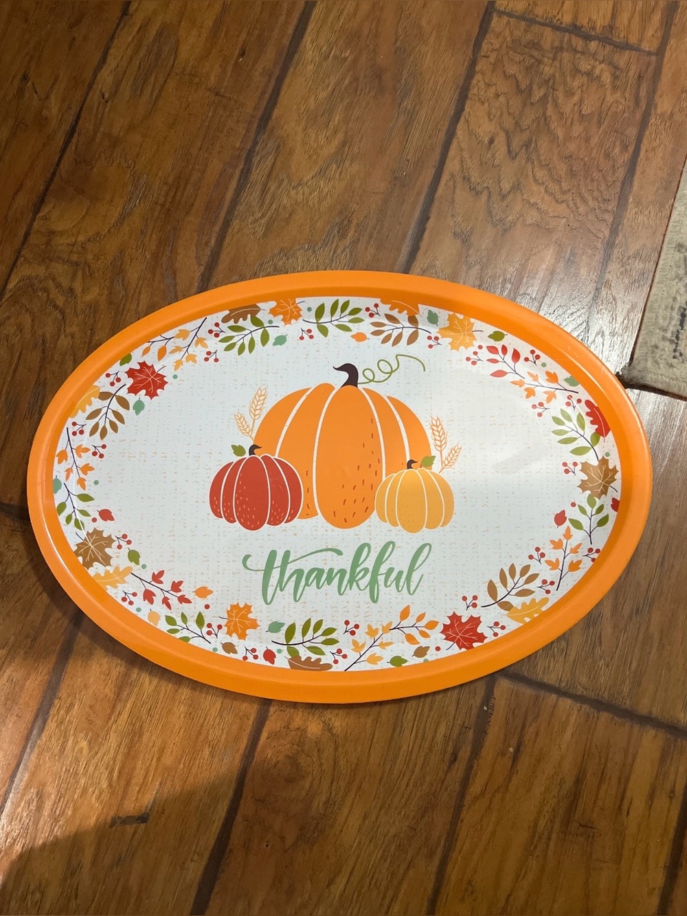 Thanksgiving platter/serving tray
